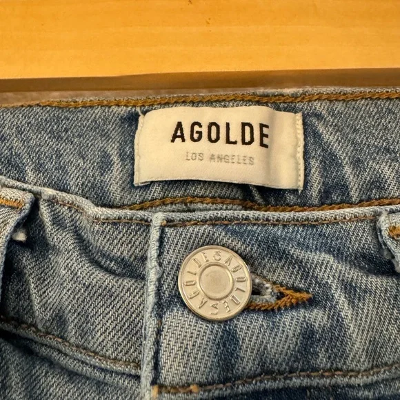 Agolde Riley High Rise Straight Leg - Picture 3 of 8